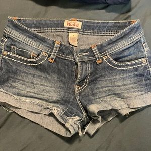 Juniors jean shorts